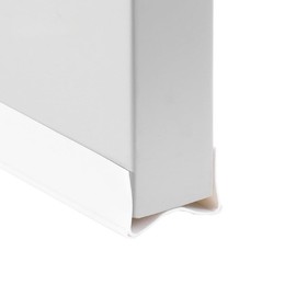 Paquete de 2 tapones ajustables para puerta a prueba de polvo y tira de sellado inferior de puerta de ruido, bloqueo de ruido para pelar el clima, sello de puerta cortable