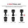 TEKTON 3/8 Inch Drive x 1/2 Inch 6-Point Universal Joint