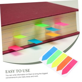 Operitacx 2000 Sheets Book Tabs Colored Tabs Colored Sticky Tabs Page Divider Neon Sticky Tabs Flag Notes Tabs Book Supply File Folder Labels Book Markers Cute Stickers The Pet