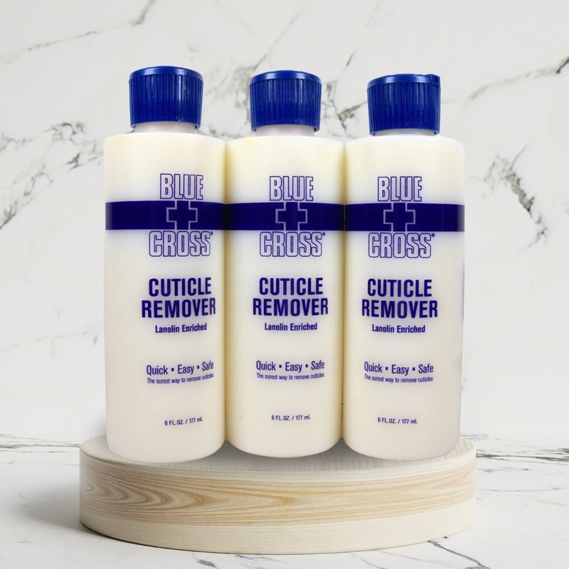 Blue Cross Nail Cuticle Remover Softener 6oz, 177ml, 2-pack