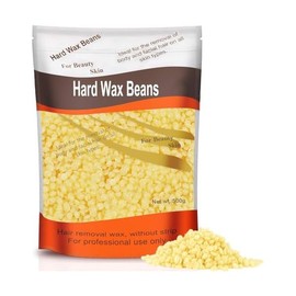 Wax Beads, Professional Hard Wax Beads 100g Hair Removal beads for All Body, Brazilian Bikini Face Legs Eyebrow Painless As a Gifts for Women & Men - Honey