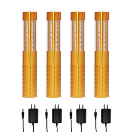 Led Strobe Baton Light,Rechargeable Bottle Service Lights,Reusable Handheld Champagne Bottle Girl Light,for Night Club Bar Wedding Concert Festival Activity Club Lights Parties（Gold）