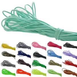 Roban Fashion 10 m Elastic Rubber Cord 3 mm Elastic Cord Hat Band Choice of 32 Colours