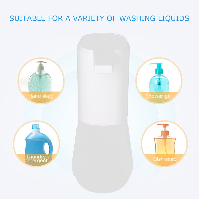 600ml Soap Dispenser Large Capacity Induction Electric Automatic Soap Dispenser
