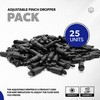 DOJA Barcelona Adjustable Dripper Pack of 25 Row Dripper Drip