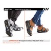 ICETRAX V3 Tungsten Ice Cleats with Straps Combo Pack, Winter