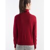 Ciovkis Women's Merino Wool Blend Sweater Fall Winter Turtleneck Long