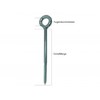 Scaffolding Eyelets Eye Bolt Scaffolding Screw Anchor Fastening Galvanised 8
