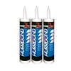 Hurribond 2-in-1 Adhesive and Caulk 3-Pack Gray