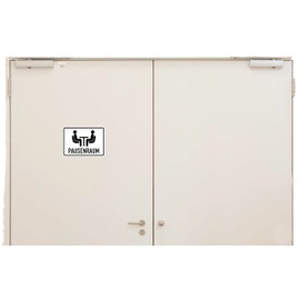 Daged Breakroom Sticker 23 x 16 cm Sign Sticker T-162