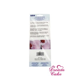 PME PS41 Plain Edge Plastic Side Scraper 8 inches, White