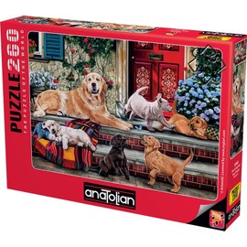 Anatolian Puzzle - Dog Family, 260 Piece Jigsaw Puzzle, #3340