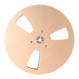 1/4 7 Inch Empty Tape Reel Aluminum Alloy 3 Hole Opening Machine Part Opener Empty Plate for TEAC Gold