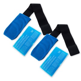 1x/2x Reusable Hot/Cold Gel Wrap Pack Therapy Relief Heat Set Microwaveable (1 PCS)