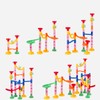 Marble Run Building Blocks Three Dimensional DIY Race Track Marble