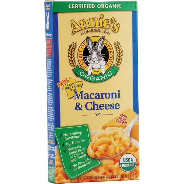 Organic Classic Macaroni and Cheese 6 Ounces (Case of 12)