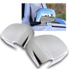 EPARTS Chrome Polished ABS Side View Mirror Overlay Cover Trim