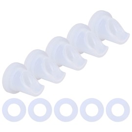 Válvula de Retención de Gas de Acoplamiento D, Válvula de Retención de Gas de Cerveza, Junta de Arandela de Línea, sin Fugas, Accesorios de Acoplador de Barril de Cerveza sin Olor para Acoplador Sanke