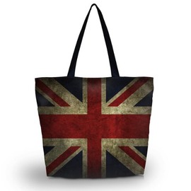 ICOLOR Reusable Grocery Bags Hand Bags Totes, Foldable Handbags Grocery Tote Beach Bag Shopping Bags Zipper Bags for Women Men Girls, Washable, Durable and Lightweight (GWB-24)