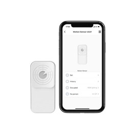 BroadLink FastCon Smart Radar Motion Sensor Indoor, Wireless Motion Sensor for Smart Home Automation, Large Detection Range