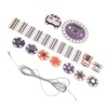 Lilypad Kit, Conductive PCB Sewing Thread Kit, Electronic Starter Kit,