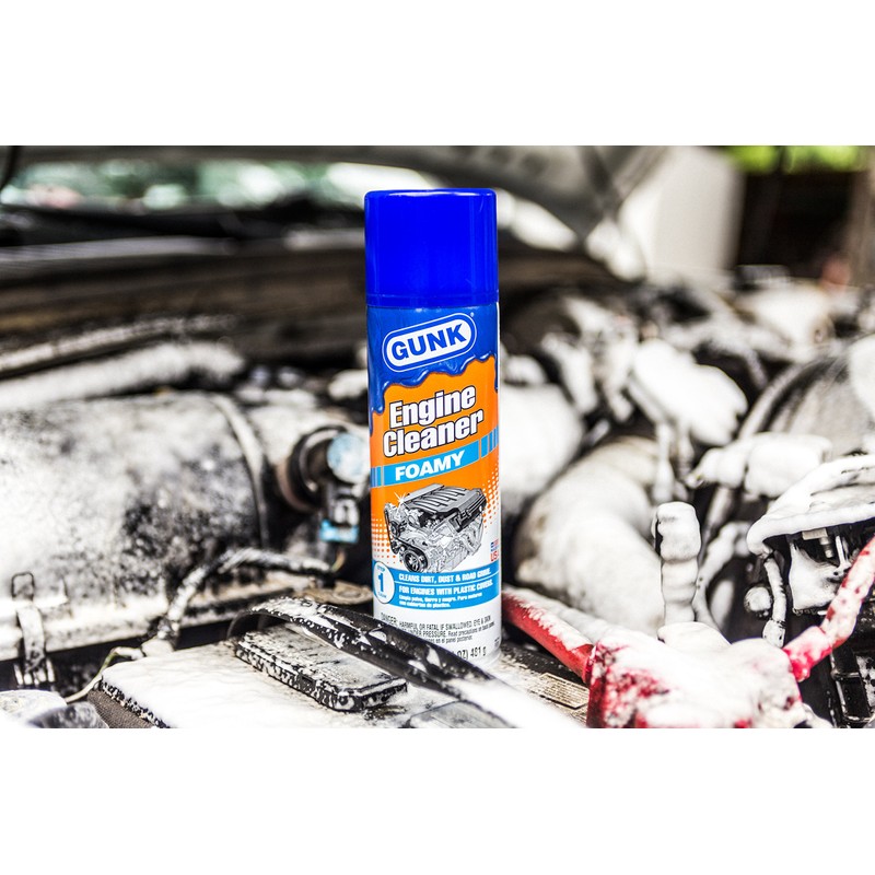 GUNK Engine Cleaner – 50 State Compliant Foamy Spray with