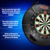 Shot Darts Stadium Dartboard Lighting System - 4 Steel Arms