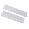 Acrylic Flower Vase Clear Rectangular Centerpiece Box Home Decoration for