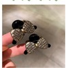 4pcs Rhinestone Mini small Hair Clips, Butterfly Hair Clips for