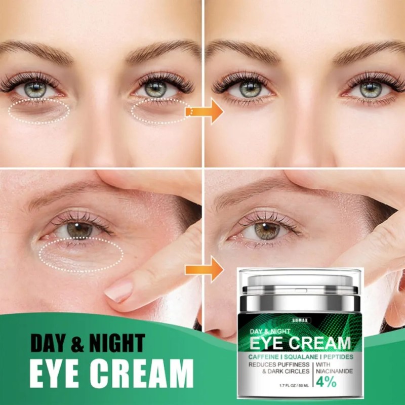 Eye Cream Hydrate, Crema Para Ojos Tipo Prensa, Reduce Las