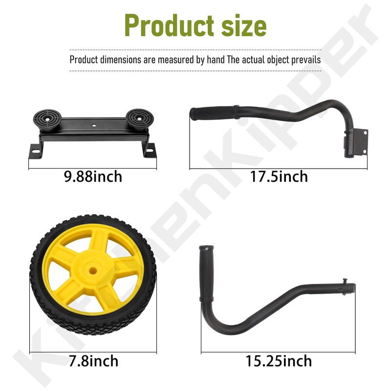 40065 Generator Wheel Kit for Champion 2800-4750-Watt Generators with Folding