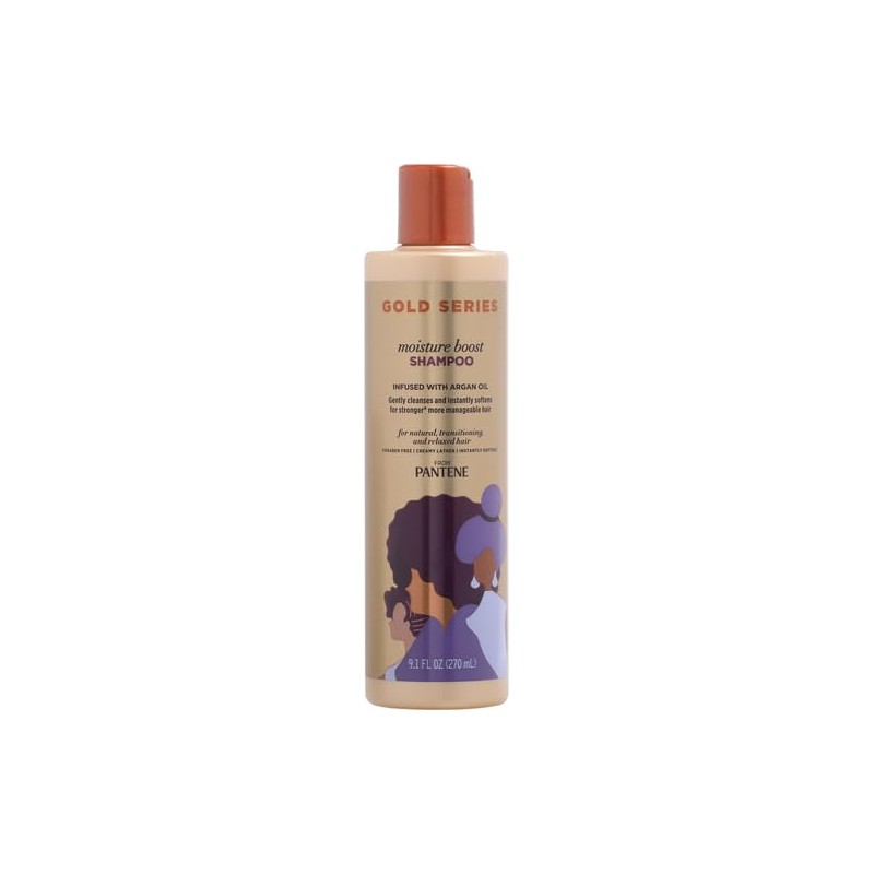 Pantene Pro-V Gold Series Moisture Boost Shampoo, 9.1 fl oz