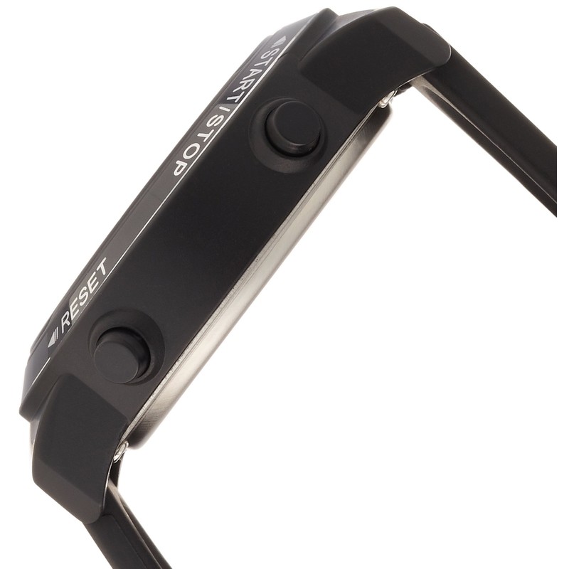 GURUS GRS001-02 Stride Measurement Watch, Black, Dial Color - Grey,