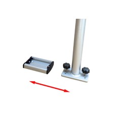 Brocraft Crappie rod holder Aluminum Track Base