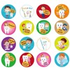 Airgoesin Dental Tooth Stickers Assortment - 2 Rolls Includes 1000pcs