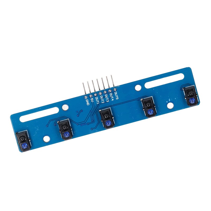 5 Way Tracking Sensor, Infrared Reflection Sensor Module TCRT5000L, Digital