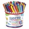 GIOTTO 520303 Turbo Advanced Fibre Tip Pen, Multi-Colour, One Size