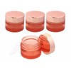 Pink Glass Jar 4 Pack Cosmetic Jar Empty Makeup Cream