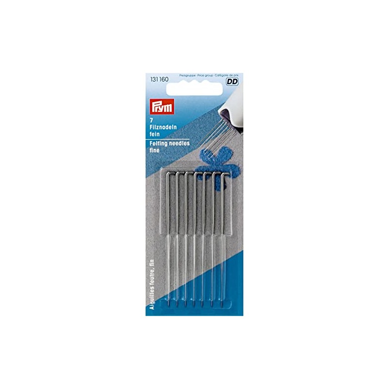 Prym Felting Needles, Alloy Steel, Silver, One Size