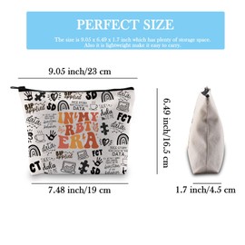 Registered Behavior Technician Gift Behavior Therapist Gift In My RBT Era Makeup Bag Gift for ABA BCBA Behavior Analyst (RBT Era Bag)