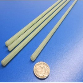 Unbranded Micarta G10FR4 Rods .250" (1/4") Diameter x 36" Long 4 Pack, 12 Ft Total