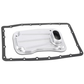 Manymiba Automatic Transmission Fluid Filter with Pan Gasket Kit Compatible with Toyota Lexus, 2005-2014 Tundra, 2005-2018 4Runner, 2005-2014 Tacoma, 2007-2014 FJ Cruiser, 35330-60050, 0440345