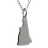 FashionJunkie4Life Sterling Silver New Hampshire State Necklace, 18 Inch |