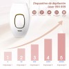 Tensky Depiladora Permanente Láser 999,999 Flashes Facial Y Corpora Niveles
