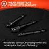 BLACKROBOT 6-Piece Impact Socket Adapter Set, 1/4" 3/8" 1/2" Drive,