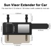 Sun Visor Extender for Car - Adjustable Polarized Car Sun