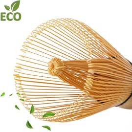 Keepaty Japanese Matcha Tea Set of 5,Matcha Whisk Set with 100 Prong Whisk, Whisk Holder,Traditional Scoop, Tea Sifter and Ceramic Matcha Bowl,Tea Ceremony Accessory for Making Matcha