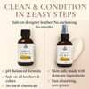 Leather Purse Cleaner & Conditioner Kit – 4pc Set with