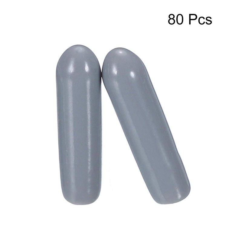QUARKZMAN Pack of 80 Rubber Caps 3 mm (1/8 Inch)