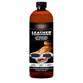 European Leather Care Leather 16 oz Conditioner for Leather Couch, Furniture, Shoe, Leather Jacket, Purse, Boot Cleaner, Leather Conditioner Car Leather Cleaner Leather Repair Restorer All Natural USA